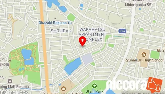 の地図 ㈱岡崎情報開発センター コンピューター サポート、サービス で 岡崎市