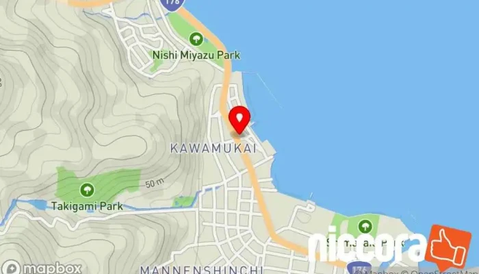 の地図 （株）京都アイ・エス 保険代理店 で 宮津市