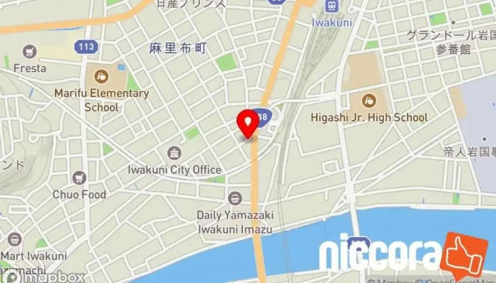 の地図 （株）経営情報センター 企業経営コンサルタント で 岩国市