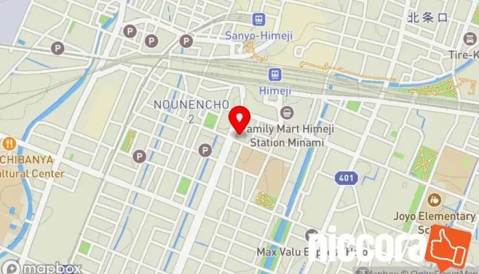の地図 （株）日本ビジネスデータープロセシングセンター 姫路支店 ソフトウェア企業 で 姫路市