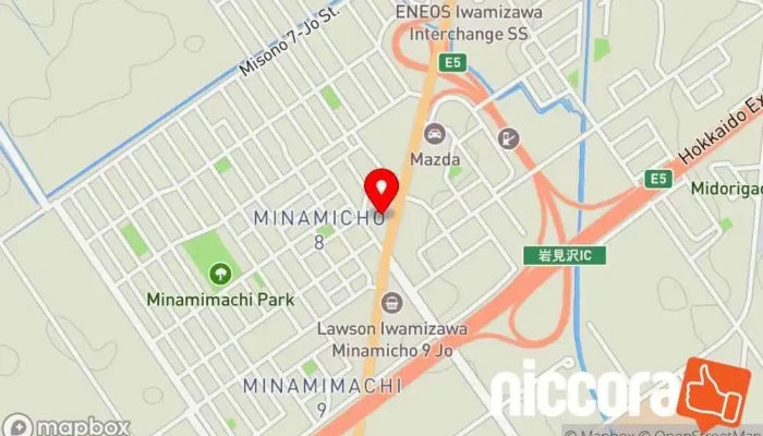 の地図 ㈱三共技術コンサルタント 建築設計事務所 で 岩見沢市