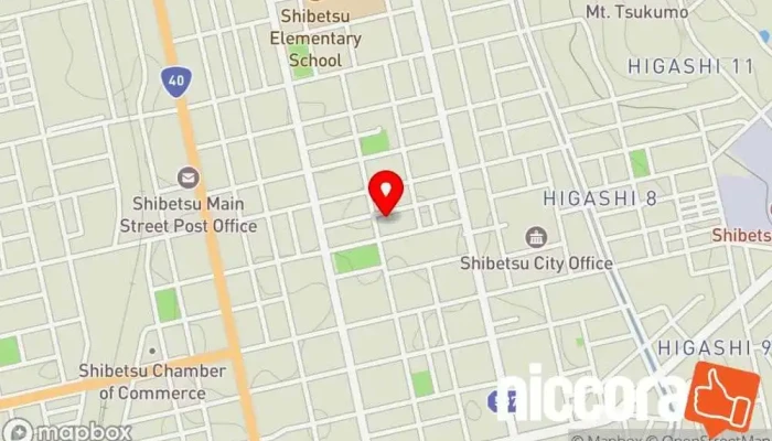 の地図 ㈱三共コンサルタント 建築コンサルタント, 土木工学者, 地質研究所, 測量士 で 士別市