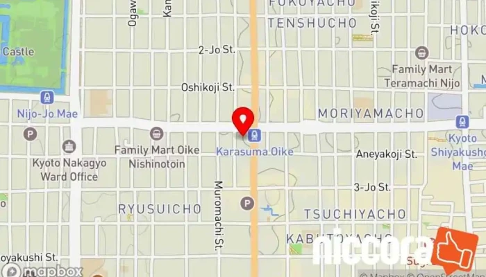 の地図 株式会社都ソリューションズ IT コンサルタント で 京都市