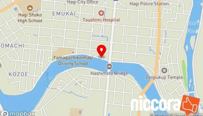 の地図 株式会社萩情報システムセンター IT コンサルタント, ウェブ デザイナー で 萩市