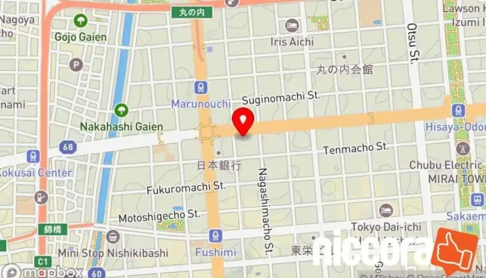 の地図 株式会社アイシーソフト ソフトウェア企業, IT コンサルタント で 名古屋市