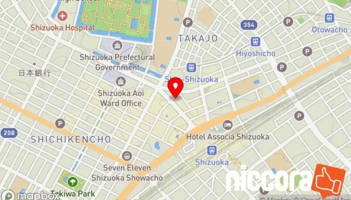の地図 株式会社アセットコンサルティング ファイナンシャル・プランナー で 静岡市