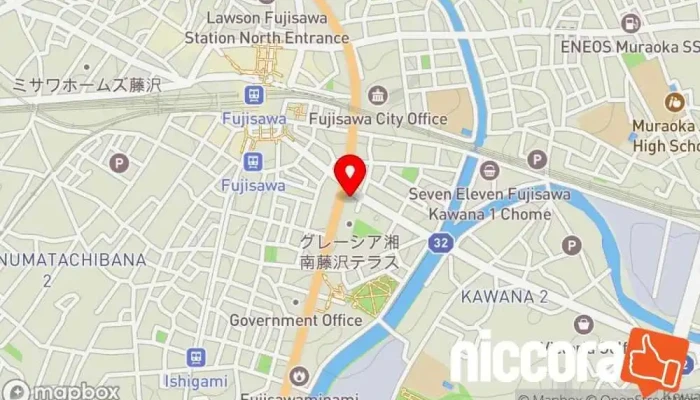 の地図 株式会社アトムシステム ソフトウェア企業 で 藤沢市