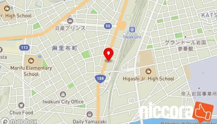 の地図 株式会社ビジコム 岩国事業所 ソフトウェア企業 で 岩国市