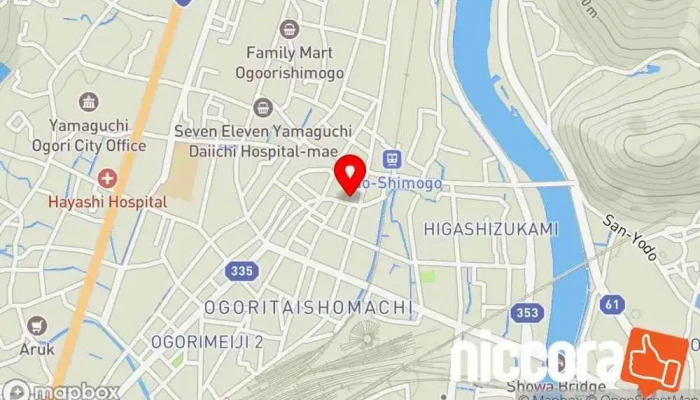 の地図 株式会社ビジネス・ロジック・ジャパン(BSLG) ソフトウェア企業, 企業経営コンサルタント, IT コンサルタント, コンピューター サポート、サービス, インターネット マーケティング業, マーケティング コンサルタント, ウェブ デザイナー で 山口市