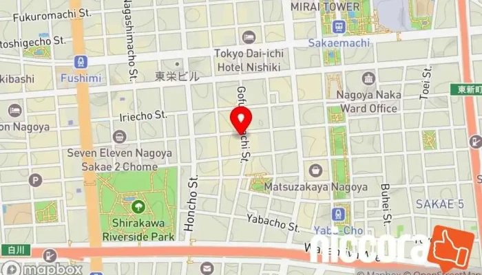 の地図 株式会社cofucoma 名古屋営業所 インターネット マーケティング業, 広告代理店, マーケティング コンサルタント, ソフトウェア企業, ウェブ デザイナー で 名古屋市
