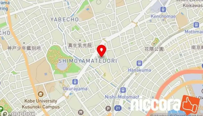 の地図 株式会社crossTEN インターネット マーケティング業, IT コンサルタント で 神戸市