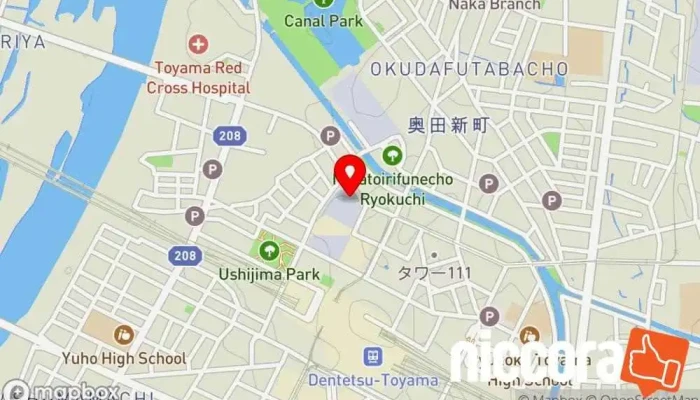の地図 株式会社ディー・オー・エス富山営業所 ソフトウェア企業 で 富山市
