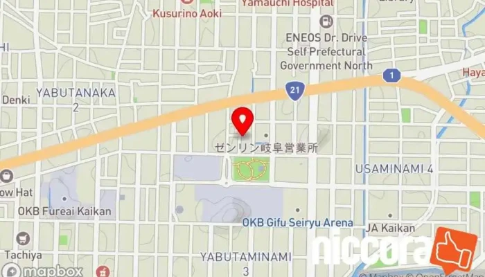 の地図 株式会社デザインL IT コンサルタント で 岐阜市