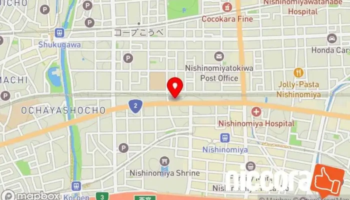 の地図 株式会社デジプレート ソフトウェア企業, 企業経営コンサルタント, IT コンサルタント で 西宮市