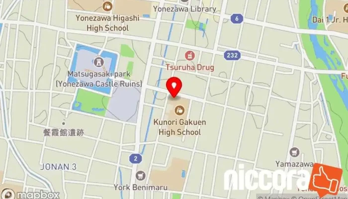 の地図 株式会社Do it プランニング 米沢オフィス 保険代理店 で 米沢市