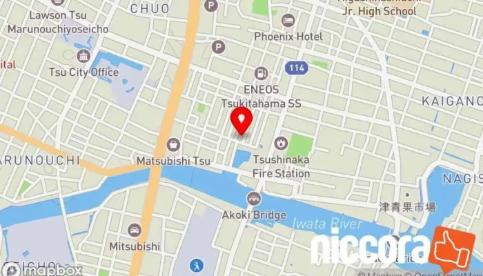 の地図 株式会社エクサソリューションズ  で 津市