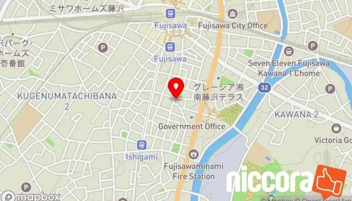 の地図 株式会社ｆｊコンサルティング 不動産仲介業 で 藤沢市