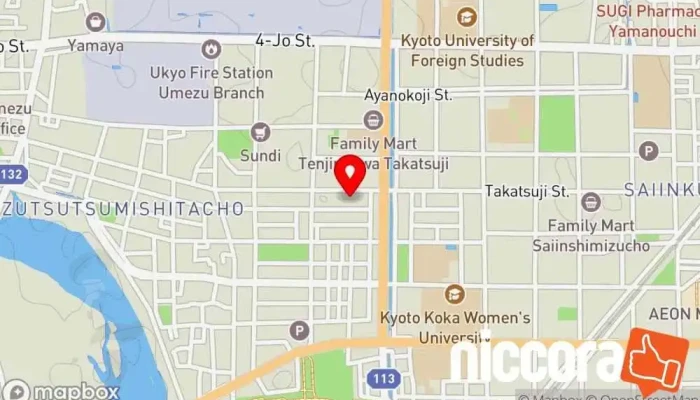 の地図 株式会社FSI IT コンサルタント で 京都市