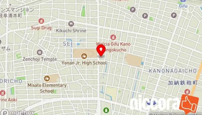 の地図 株式会社 グレイトヘルプ IT コンサルタント で 岐阜市