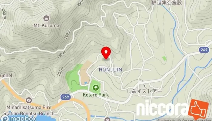 の地図 株式会社ハマ製作所 鹿児島工場 企業のオフィス で 南さつま市