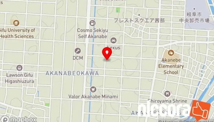 の地図 株式会社 Hills Japan IT コンサルタント, ソフトウェア企業 で 岐阜市