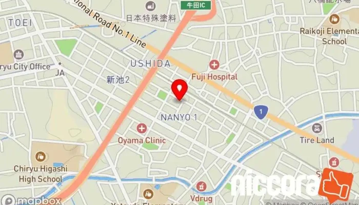 の地図 株式会社ひとなる ソフトウェア企業 で 知立市