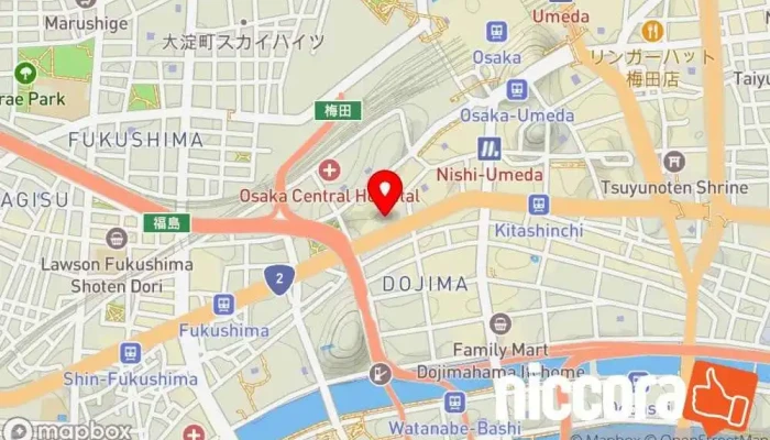 の地図 株式会社 フラックス・エージェント 関西支店 IT コンサルタント で 大阪市