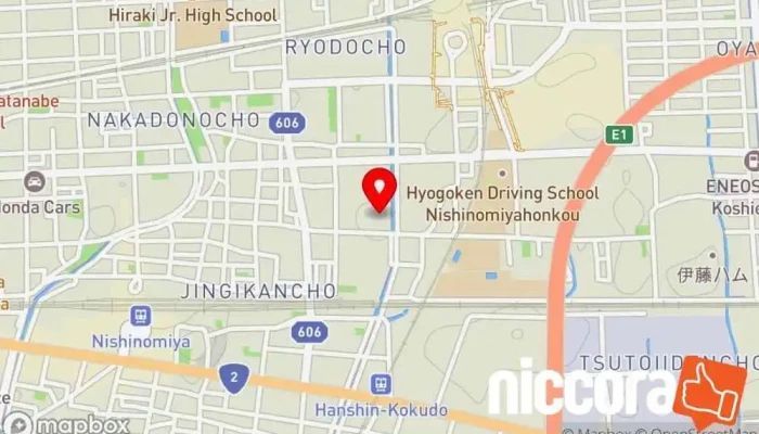 の地図 株式会社フルノソフテック 企業のオフィス で 西宮市