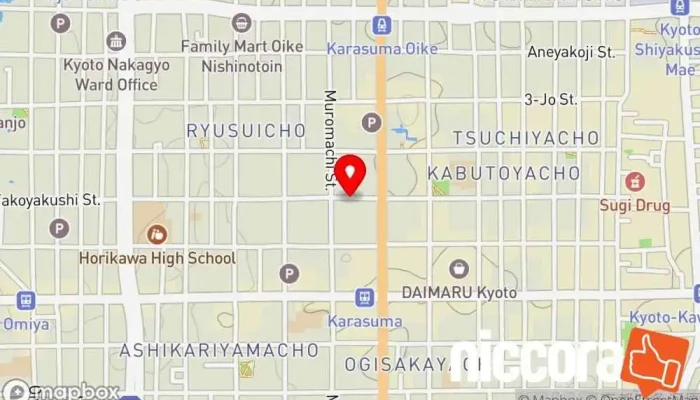 の地図 株式会社インフィニティ IT コンサルタント, 携帯電話ショップ, 企業のオフィス, インターネット マーケティング業, 通信機器販売業者 で 京都市