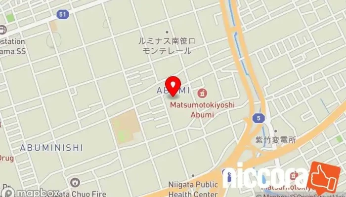 の地図 株式会社キザシオ コンピューター サポート、サービス, IT コンサルタント, 情報サービス業者 で 新潟市
