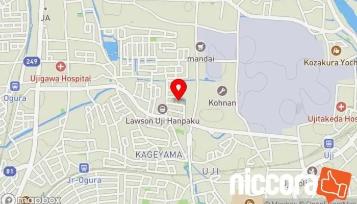 の地図 株式会社コギトジャパン 企業のオフィス, IT コンサルタント で 宇治市