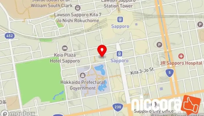 の地図 株式会社LIFULL 札幌支店（ライフル） IT コンサルタント で 札幌市