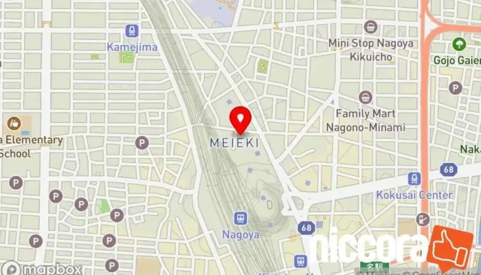 の地図 株式会社MCOR 名古屋オフィス ソフトウェア企業 で 名古屋市