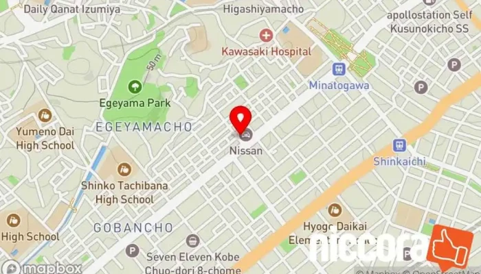 の地図 株式会社named AGITO IT コンサルタント, 電気工, 観葉植物サービス, ウェブ デザイナー で 神戸市
