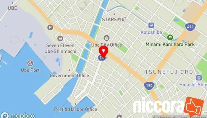 の地図 株式会社ネットウェイズ IT コンサルタント, 広告代理店, ソフトウェア企業, ウェブ デザイナー で 宇部市