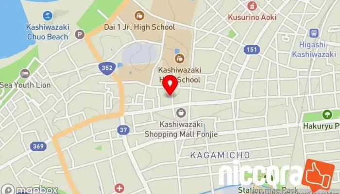 の地図 株式会社NODELINK ノードリンク 広告代理店, 印刷業者, 出版社, ビデオ制作サービス, ウェブ デザイナー で 柏崎市