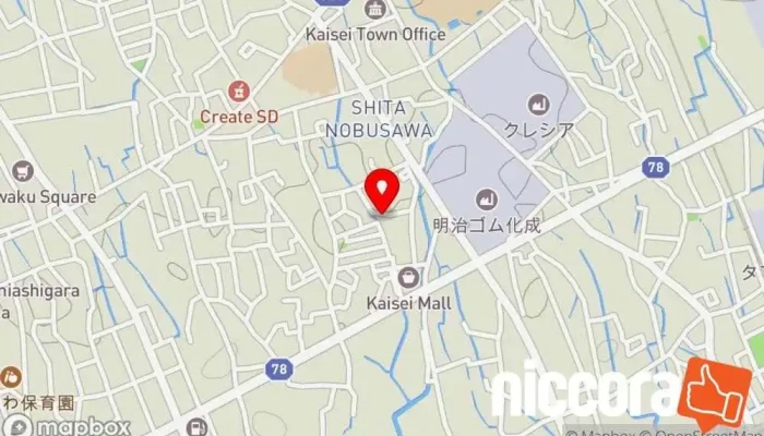 の地図 株式会社Office You 石油精製所, パソコン用品ショップ, パソコン修理店, パソコンショップ, PVC窓サプライヤー で 開成町