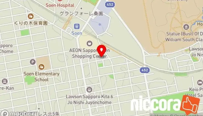 の地図 株式会社らっく IT コンサルタント で 札幌市