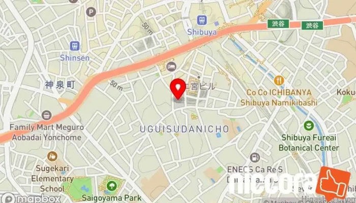 の地図 株式会社サイバーコンサルタント IT コンサルタント で 渋谷区