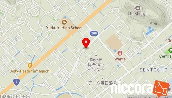 の地図 株式会社セルフィー山口 コンピューター サポート、サービス で 山口市