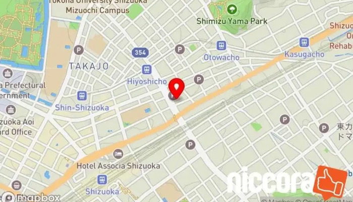 の地図 株式会社シーエムエー 静岡支店 インターネット マーケティング業, 広告代理店, 企業経営コンサルタント, IT コンサルタント, コンサルタント, ウェブ デザイナー で 静岡市