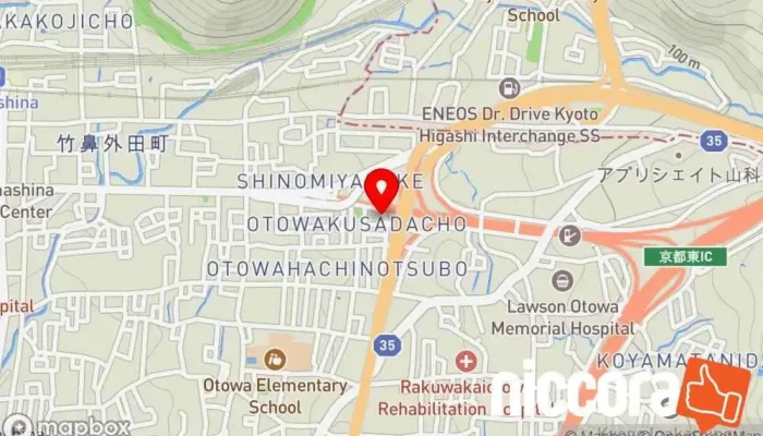 の地図 株式会社シンプルインフォメーション IT コンサルタント で 京都市山科区