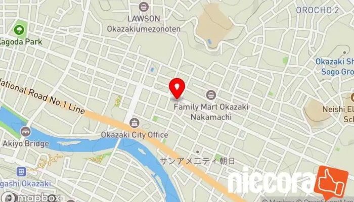 の地図 株式会社SIC IT コンサルタント で 岡崎市
