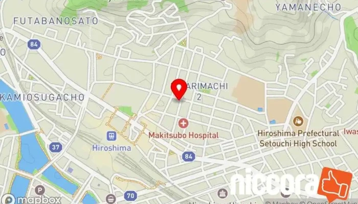 の地図 株式会社ステップライズ ウェブ デザイナー, IT コンサルタント, ソフトウェア企業, 店舗 で 広島市