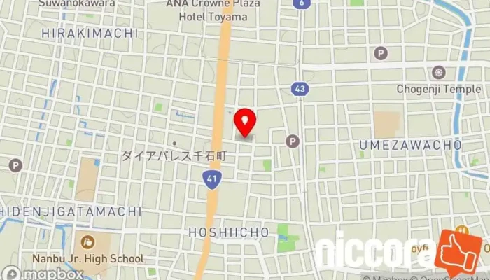 の地図 株式会社ティコンサルティング 不動産仲介業者 で 富山市
