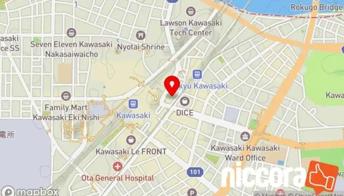 の地図 株式会社テクノスイッチ ソフトウェア企業 で 川崎市