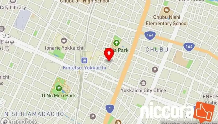 の地図 株式会社テクシア ソフトウェア企業 で 四日市市