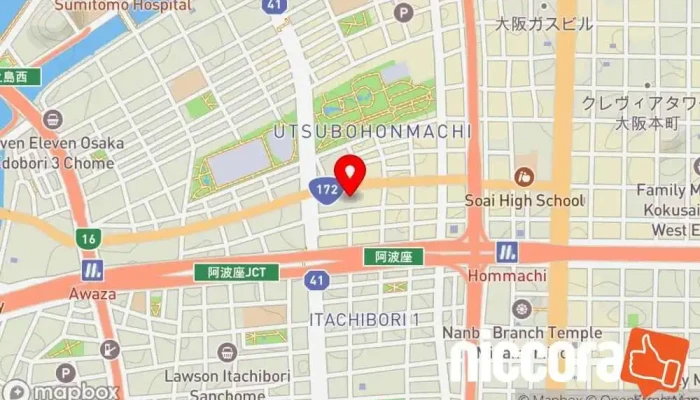 の地図 株式会社 TREVO ウェブ デザイナー, IT コンサルタント, グラフィック デザイナー で 大阪市
