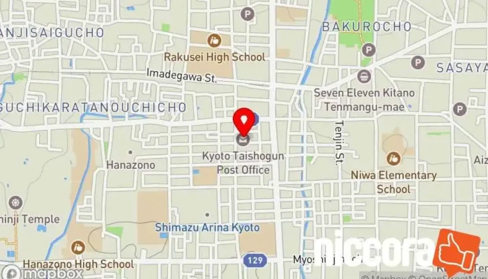 の地図 株式会社ウェブロード IT コンサルタント, マーケティング コンサルタント, ウェブ デザイナー で 京都市