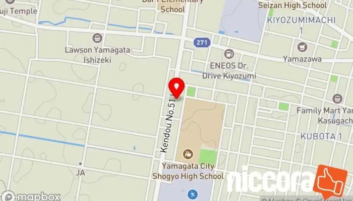 の地図 株式会社ウェルコム ソフトウェア企業, IT コンサルタント で 山形市